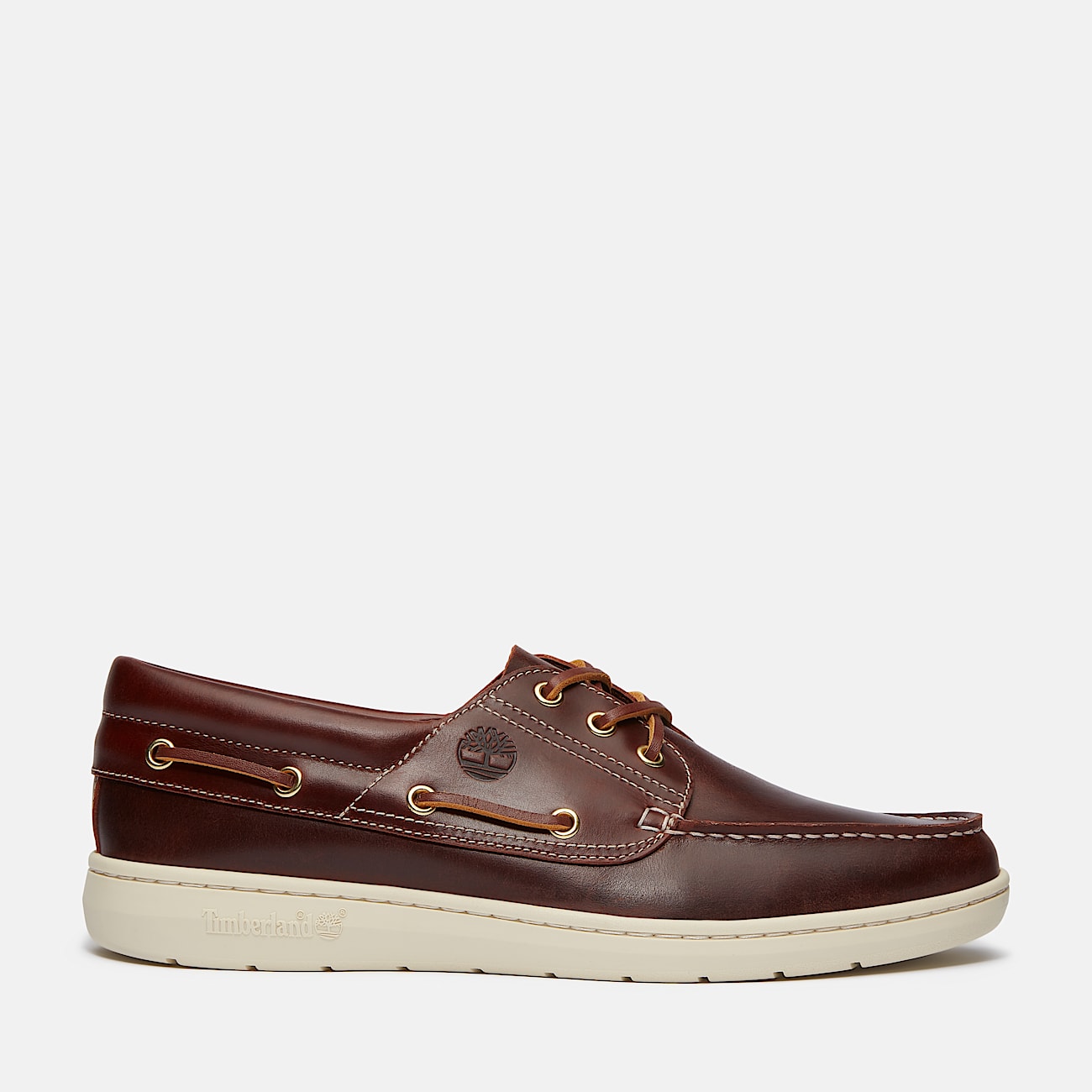 Portofino Pier Boat Shoe for Men in Burgundy - 1