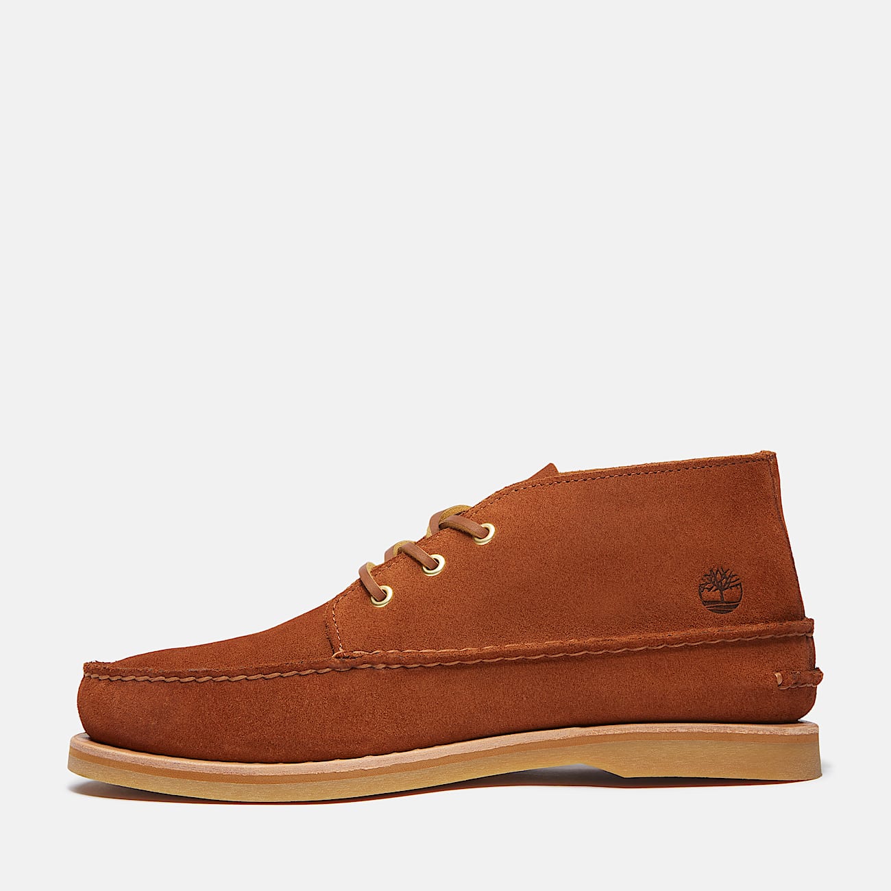 Crafted Boat Mid Boot for Men in Brown - 8