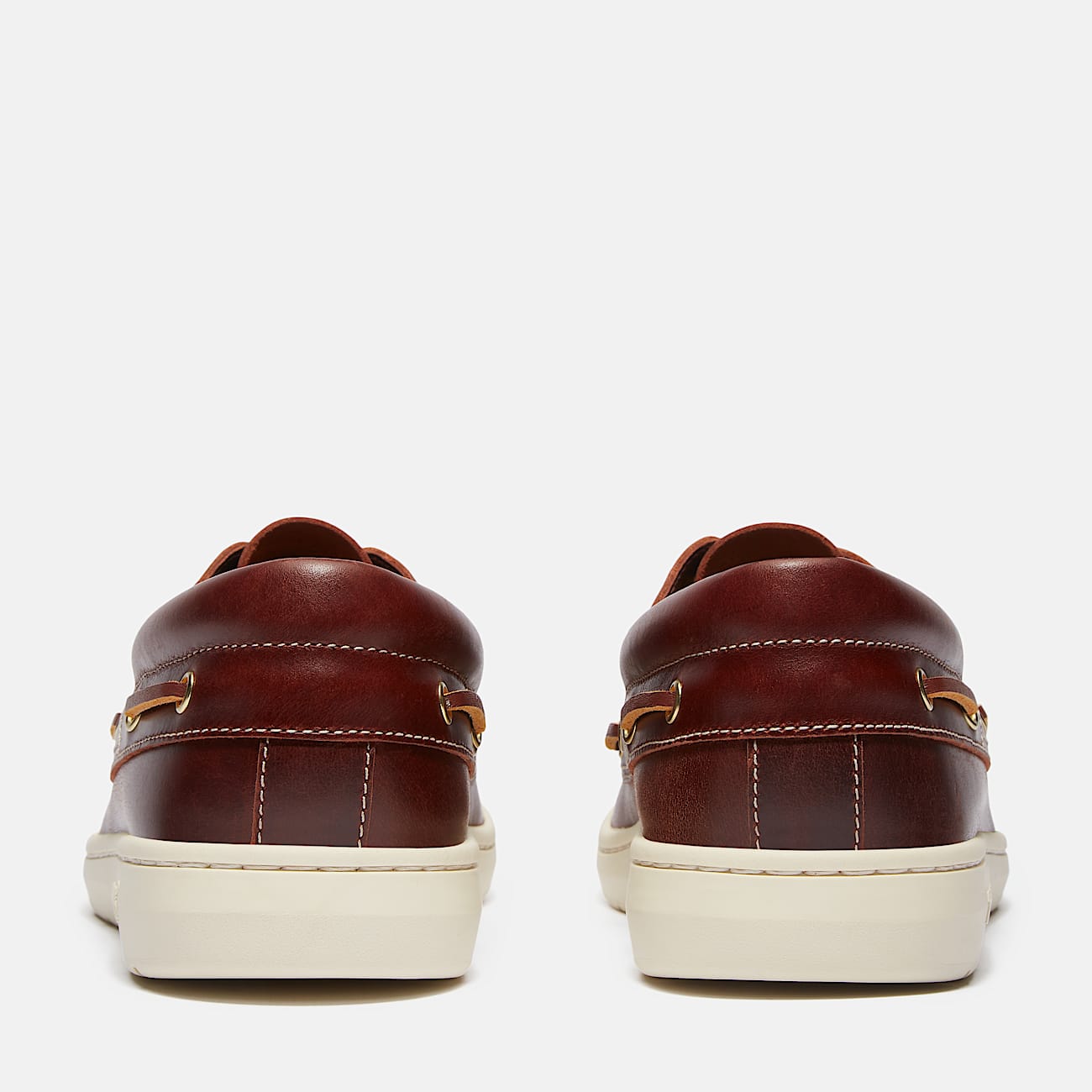 Portofino Pier Boat Shoe for Men in Burgundy - 5