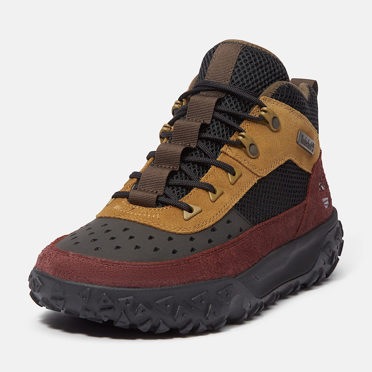 GreenStride™ Motion 6 Trainer for Men in Black/Burgundy - 9