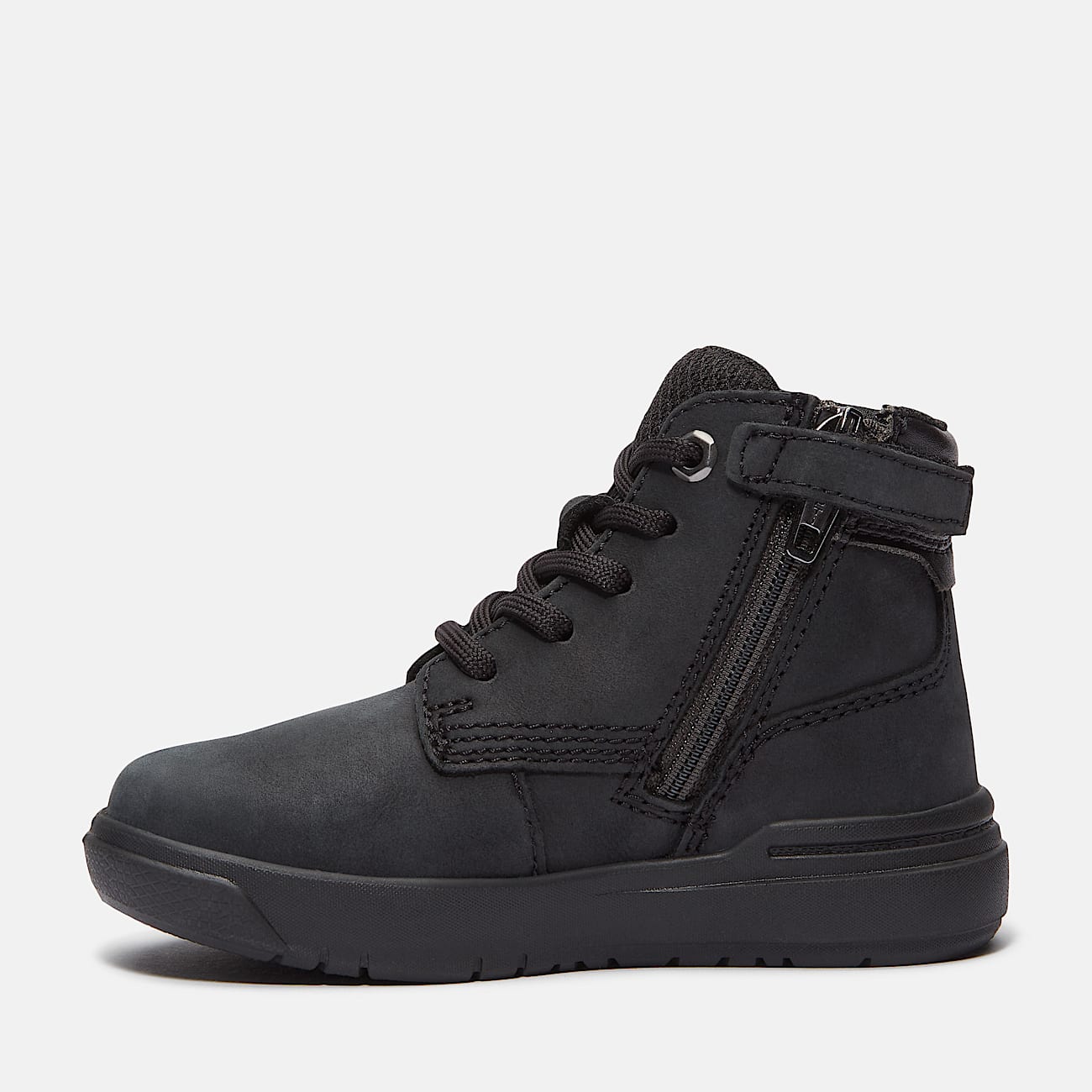 Seneca Bay Sneaker met rits en veters voor peuters en kleuters in zwart - 6