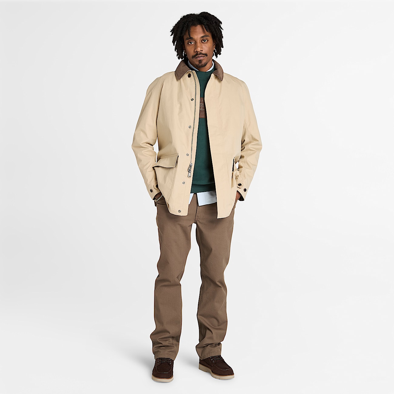 Giacca Barn Impermeabile Wenham da Uomo in beige - 2