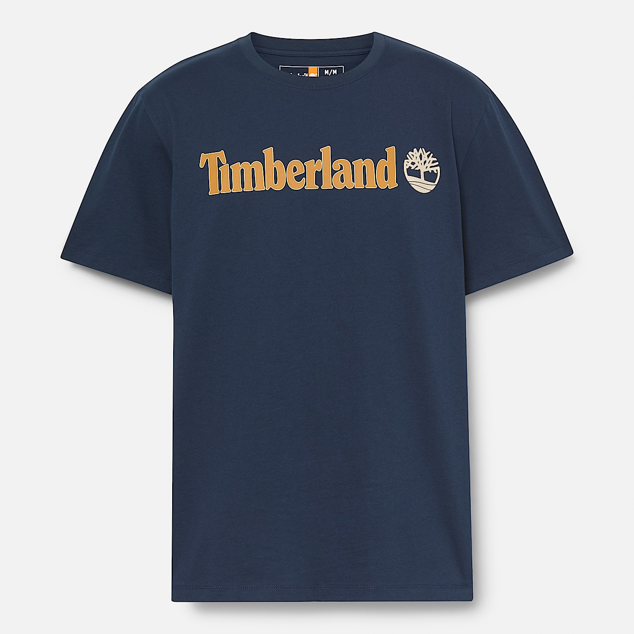 T-shirt a Maniche Corte con Logo Lineare Kennebec River da Uomo in blu scuro - 5