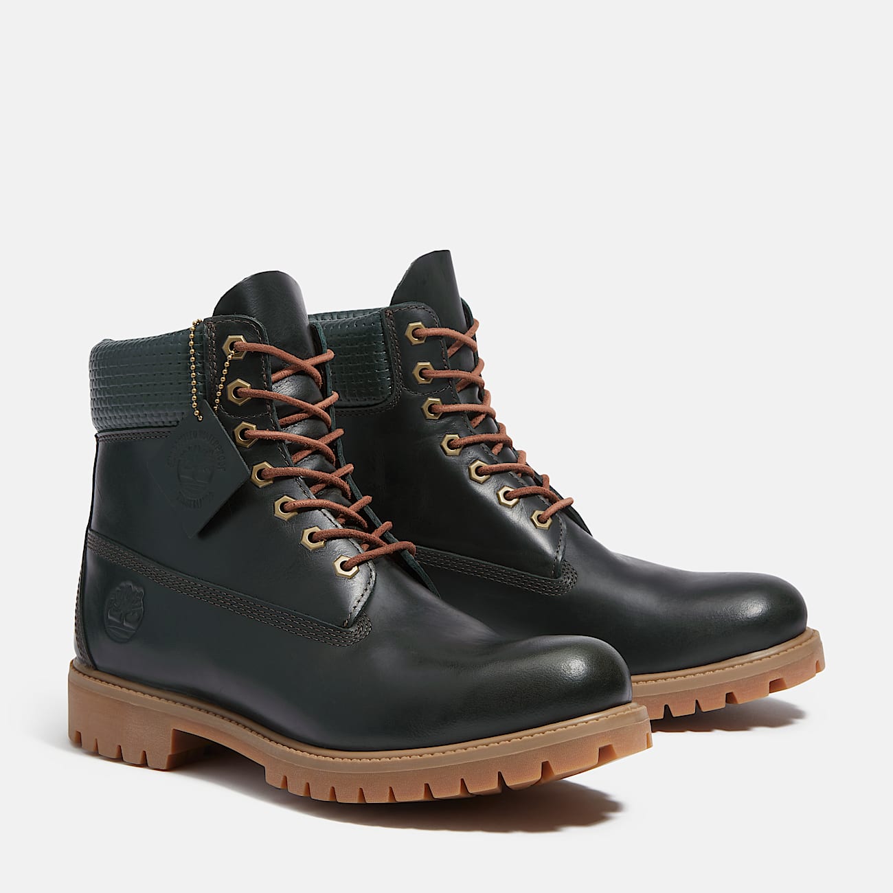 Wasserdichter Timberland® Premium 6-Inch Boot für Herren in Dunkelgrün