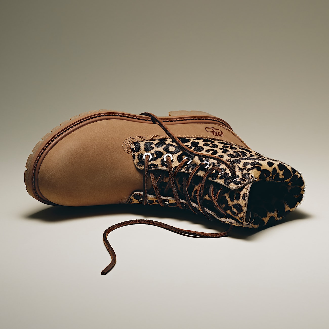 Leopard 6-Inch Premium Boot for Women in Beige - 3