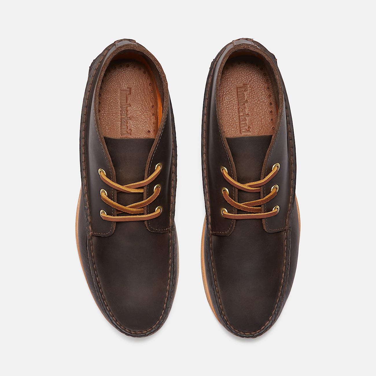 Crafted Boat Mid Boot for Men in Dark Brown - 4