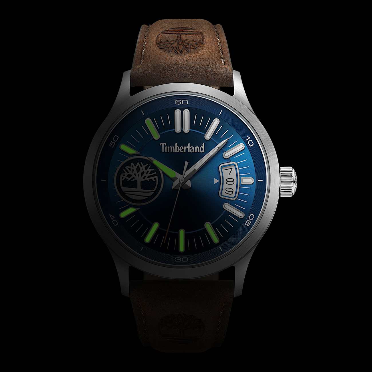 Trumbull Leather Strap Watch for Men - 6