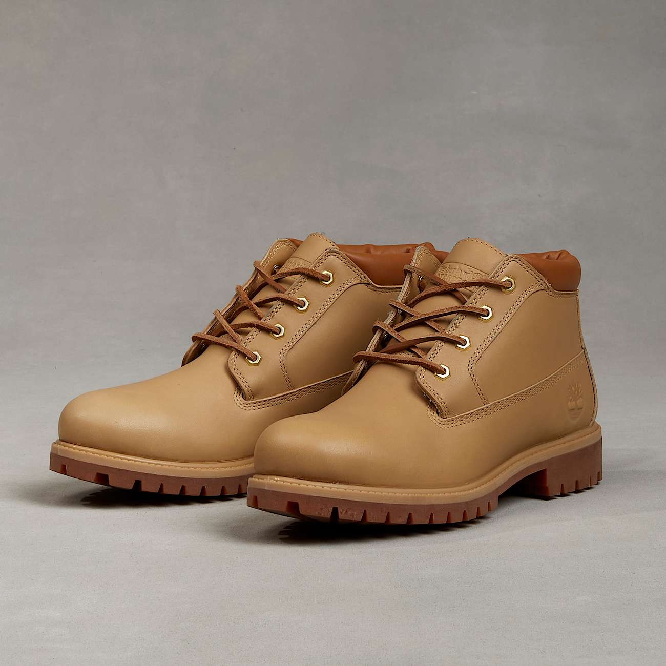 Timberland® Premium Waterproof Chukka Boot for Men in Beige