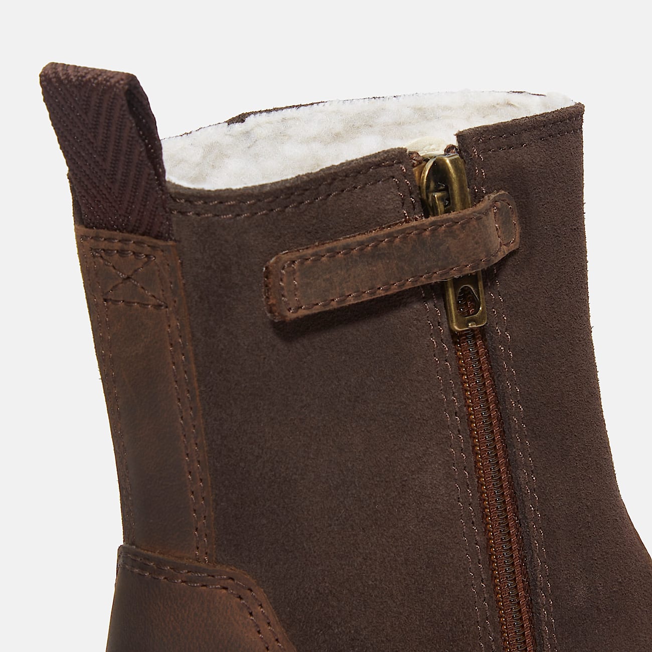 Bottine à doublure chaude Courma Kid pour enfant en marron foncé - 7