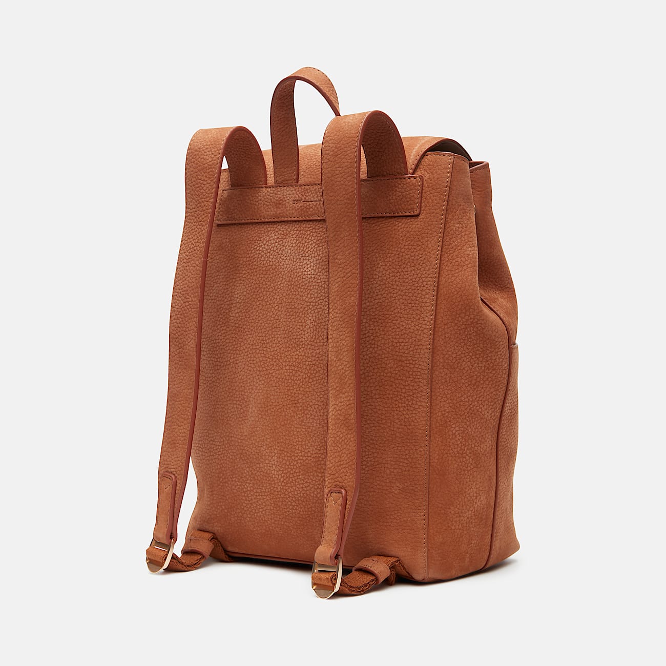 11-Liter-Rucksack aus weichem Leder in Braun - 4