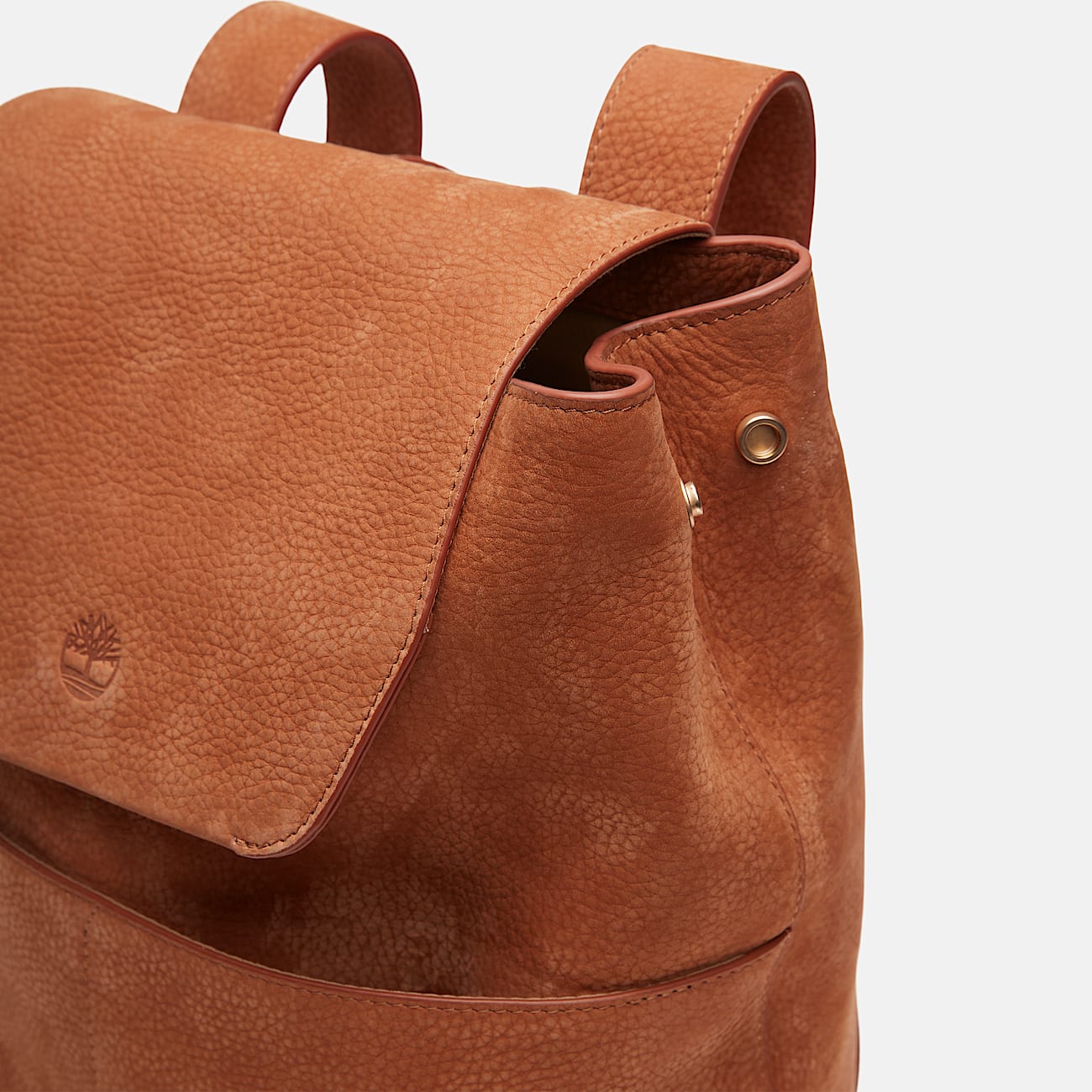 11-Liter-Rucksack aus weichem Leder in Braun - 5
