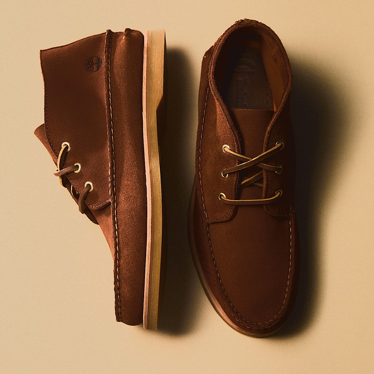 Crafted Boat Mid Boot for Men in Brown - 1