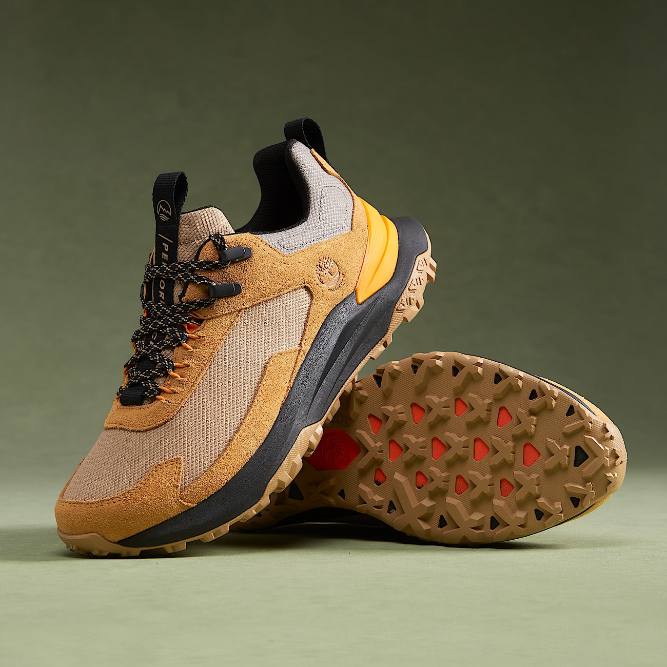 Motion Access Waterdichte Sneaker voor heren in geel - 1