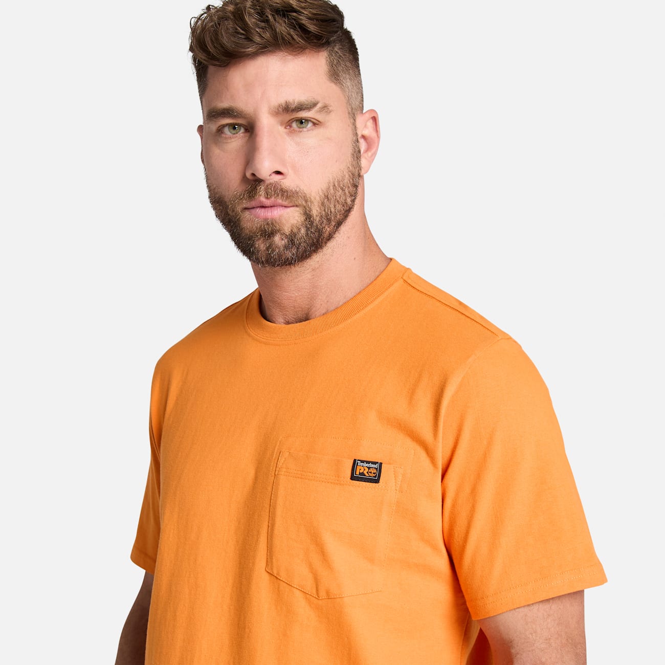 Timberland PRO® Herren-T-Shirt mit Tasche in Orange