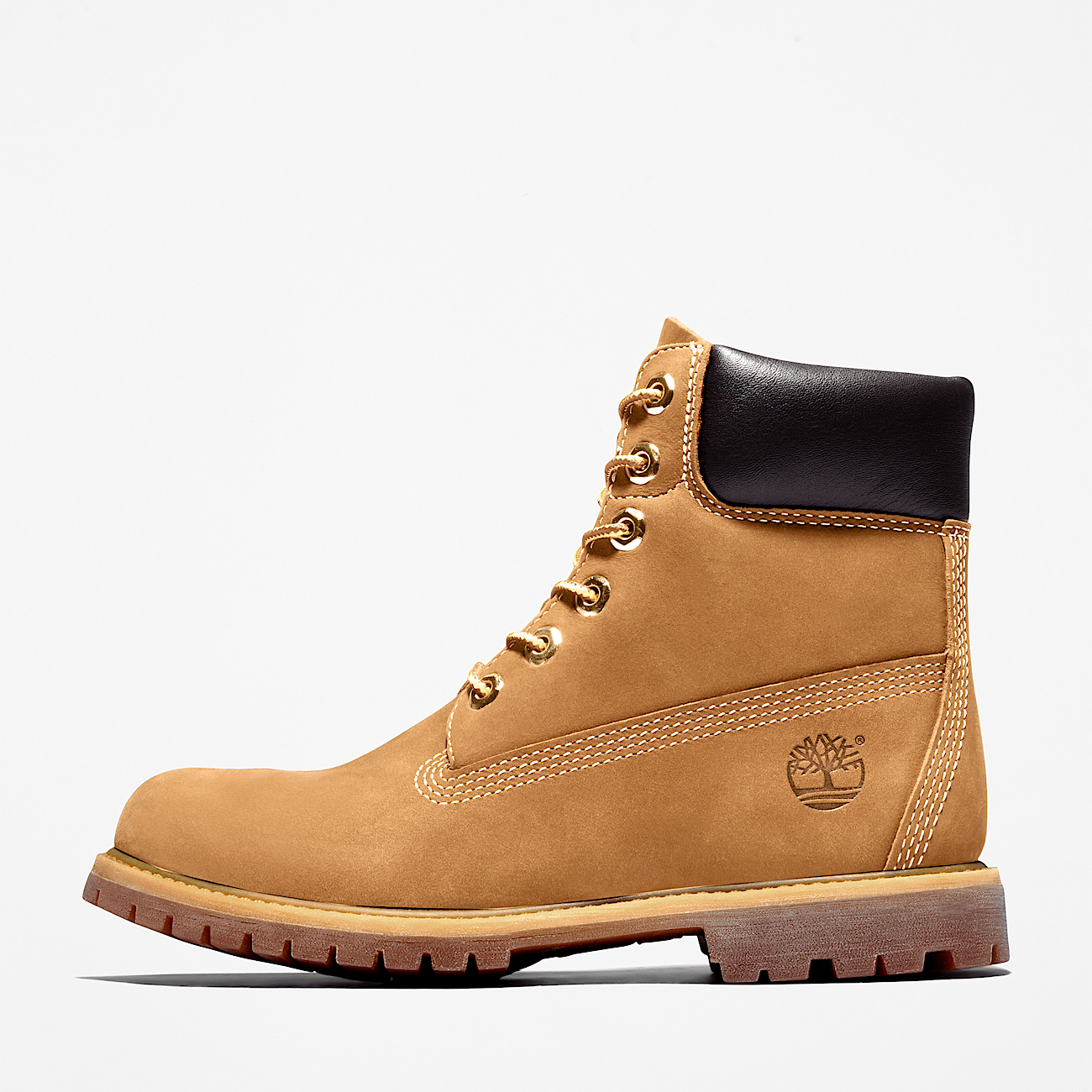 Timberland Premium 6 Inch Waterdichte Veterboot voor dames in bruin