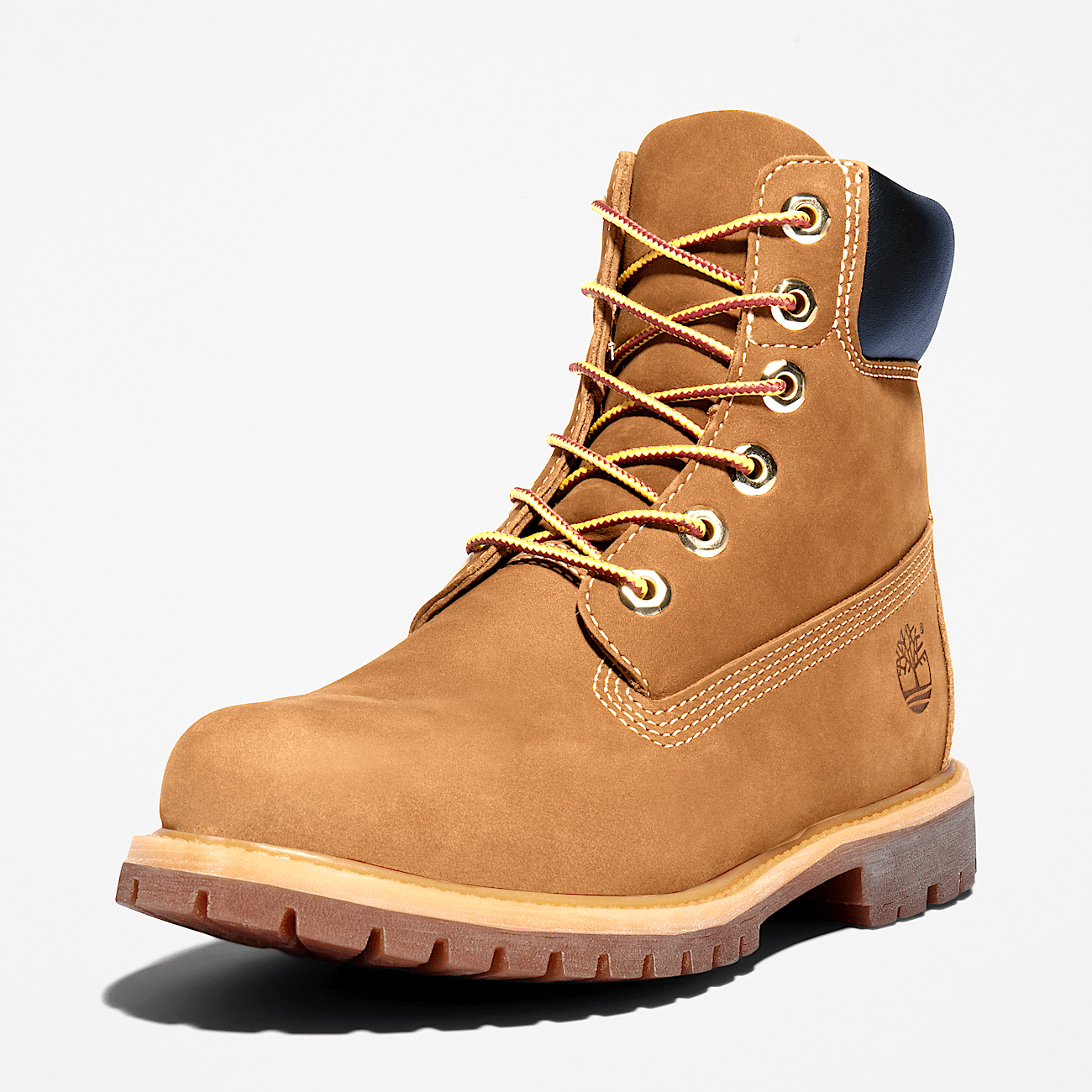 Timberland Premium 6 Inch Lace Up Waterproof Boot for Women in Brown