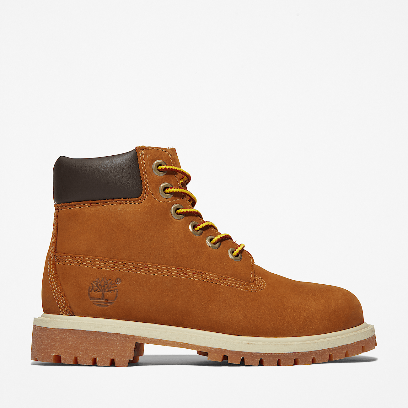 Scarponcino Stringato Timberland Premium 6 Inch da Bambino dal 30 5 al 35 in marrone