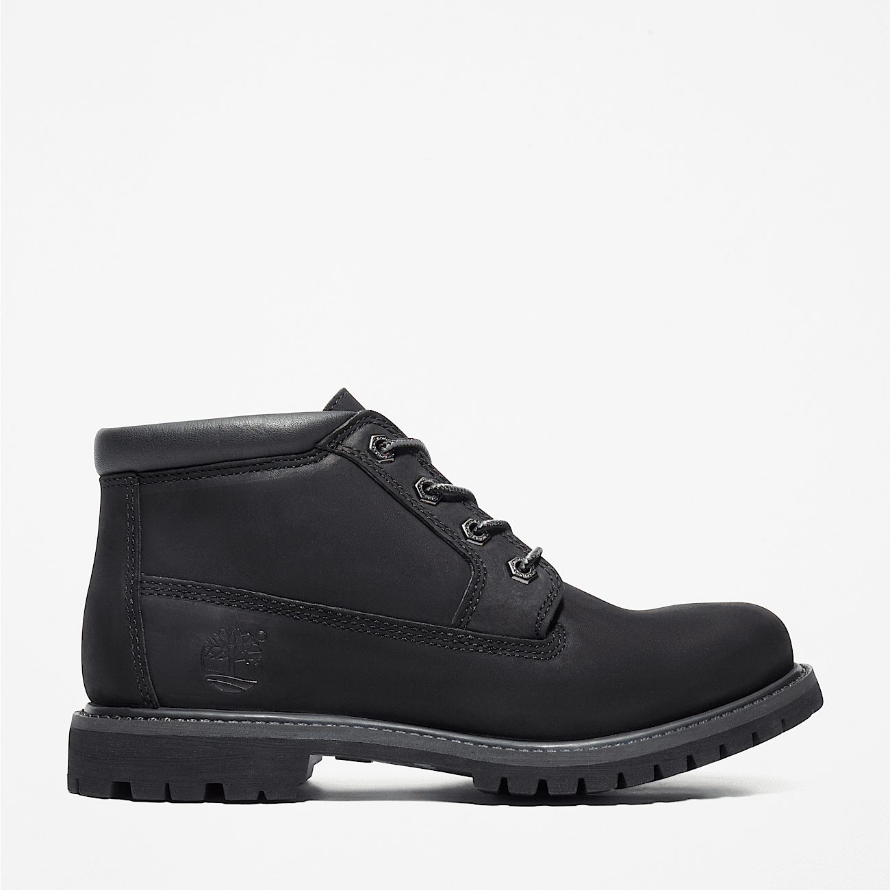 Nellie Mid Lace Up Waterproof Chukka Boot for Women in Black