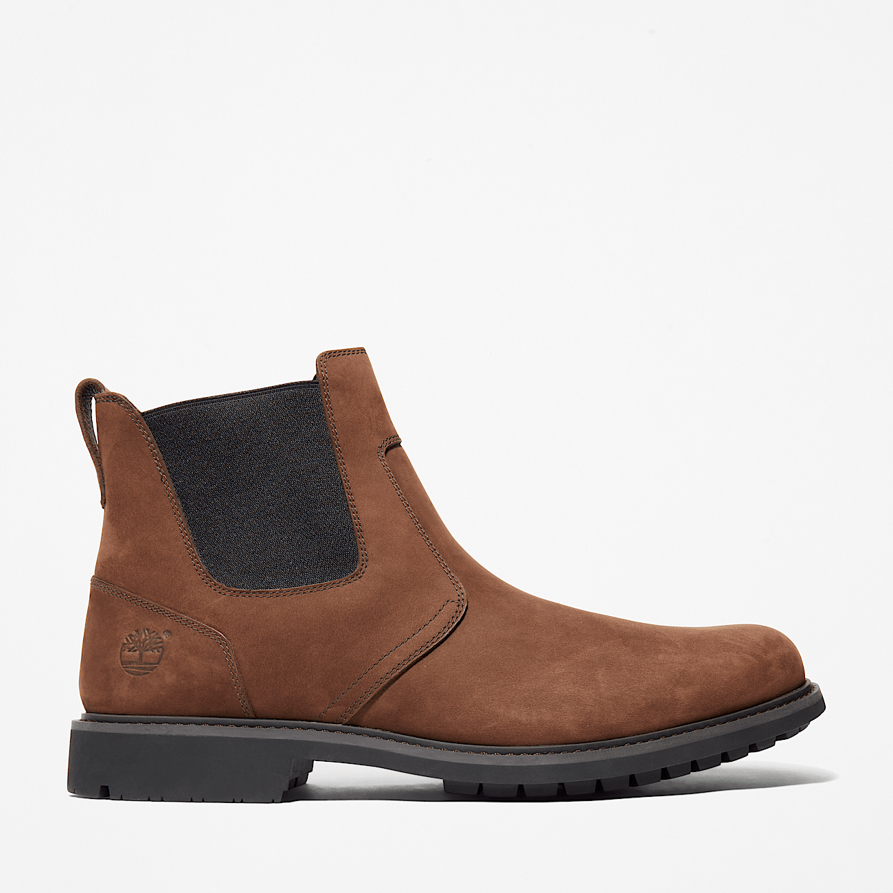 Stormbucks Mid Chelsea Boot for Men in Dark Brown