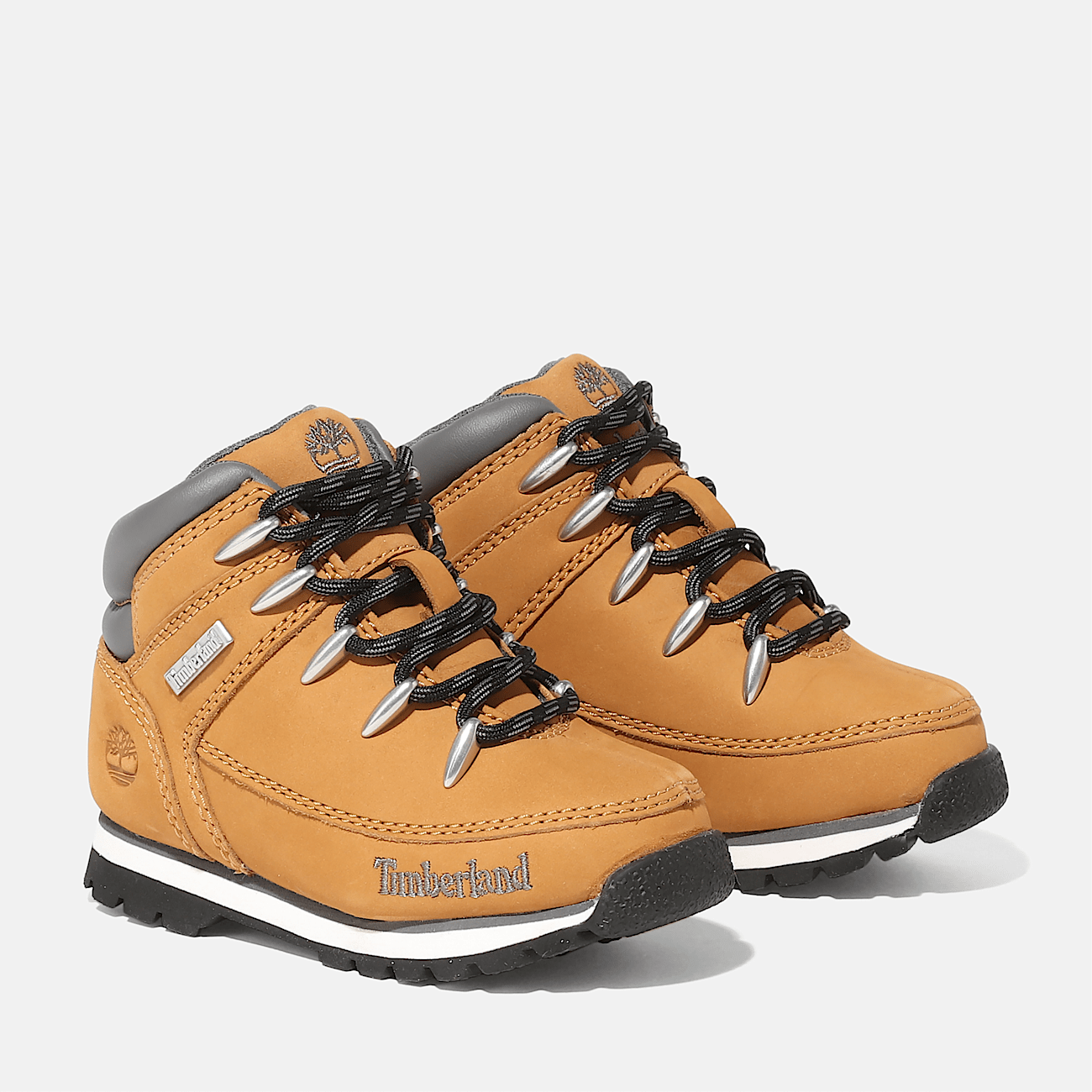 Scarponcino Stringato Euro Sprint Mid da Bambino dal 20 al 30 in giallo