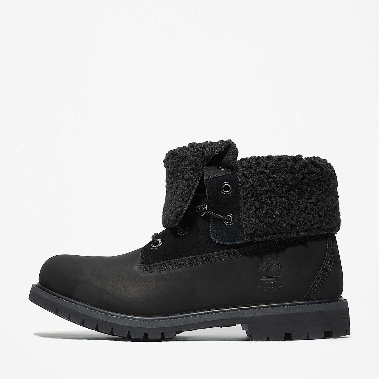 Boot mi haute impermeable a doublure chaude Timberland Authentic pour femme en noir