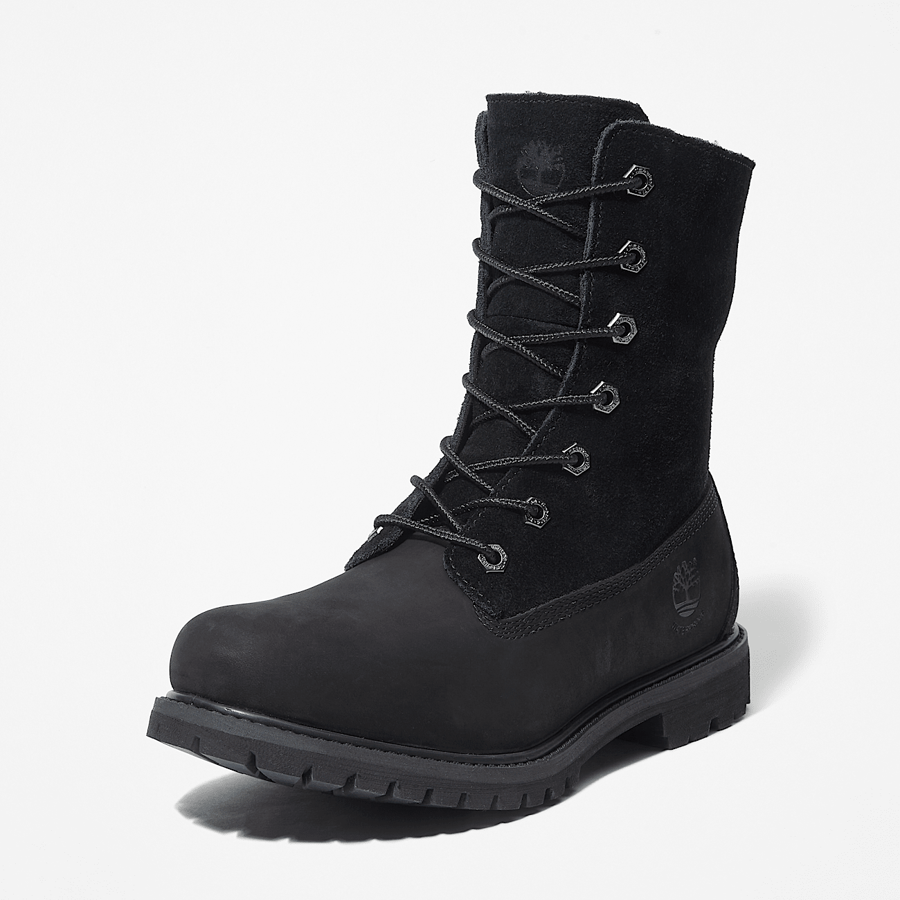 Timberland Authentic Halfhoge Waterdichte Boot met warme voering voor dames in zwart