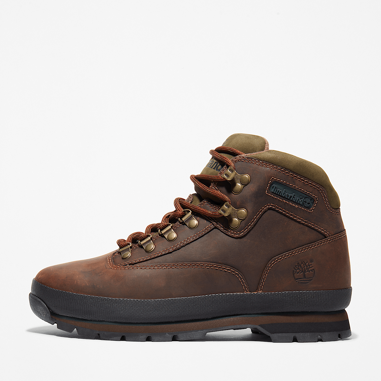 Euro Hiker Leather Boot for Men in Brown