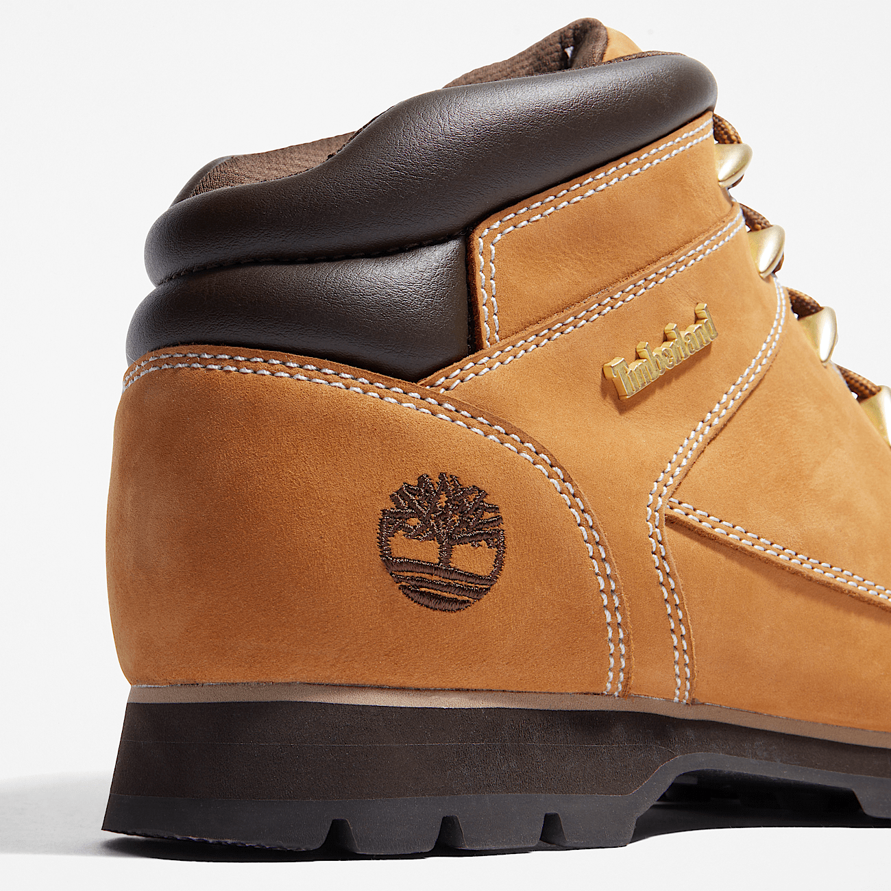 Bottine mi haute a lacets Euro Sprint pour homme en jaune
