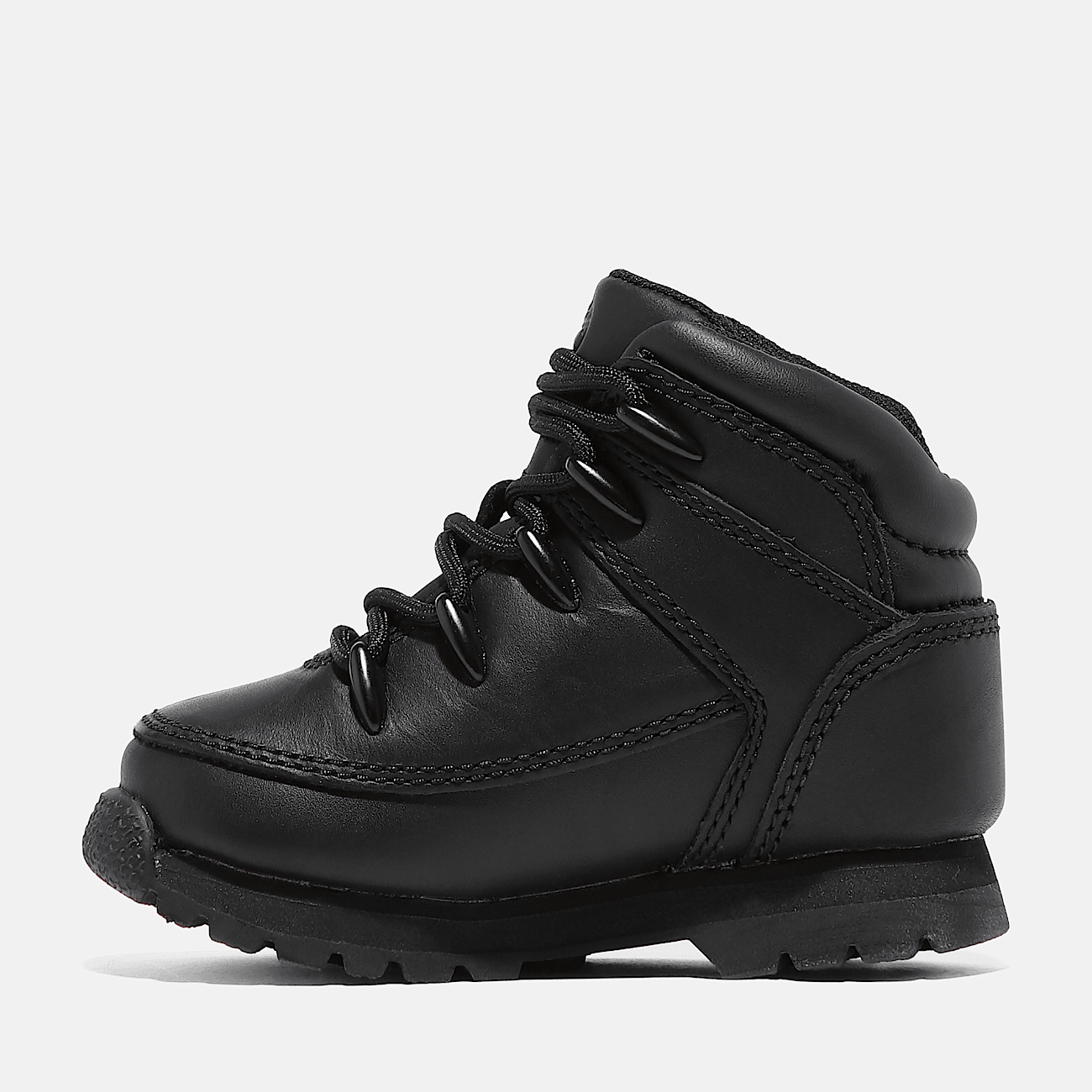 Euro Sprint Mid Lace Up Boot for Toddler in Black