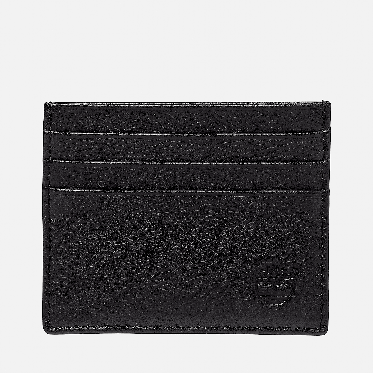 Cow Leather Credit Card Holder for Men in Black