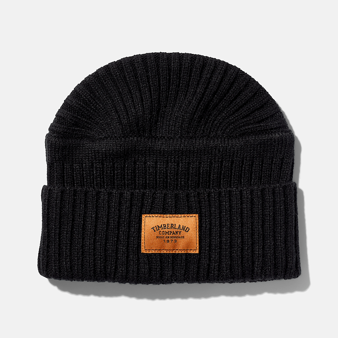 Bonnet Gulf Beach cotele pour homme en noir