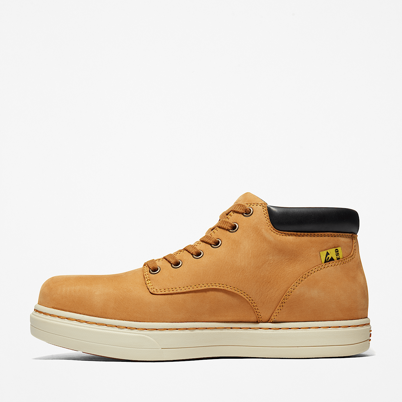 Timberland PRO Disruptor Steel toe Chukka Work Boot for Men in Yellow
