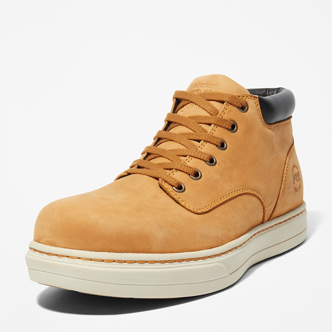 Timberland PRO Disruptor Steel toe Chukka Work Boot for Men in Yellow
