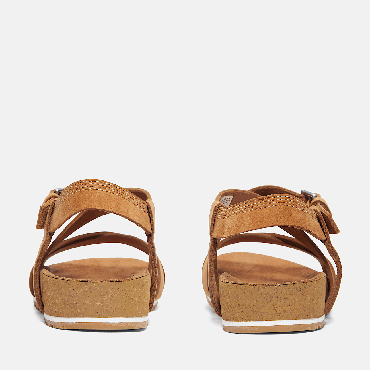 Malibu Waves Cross Strap Sandal for Women in Light Brown