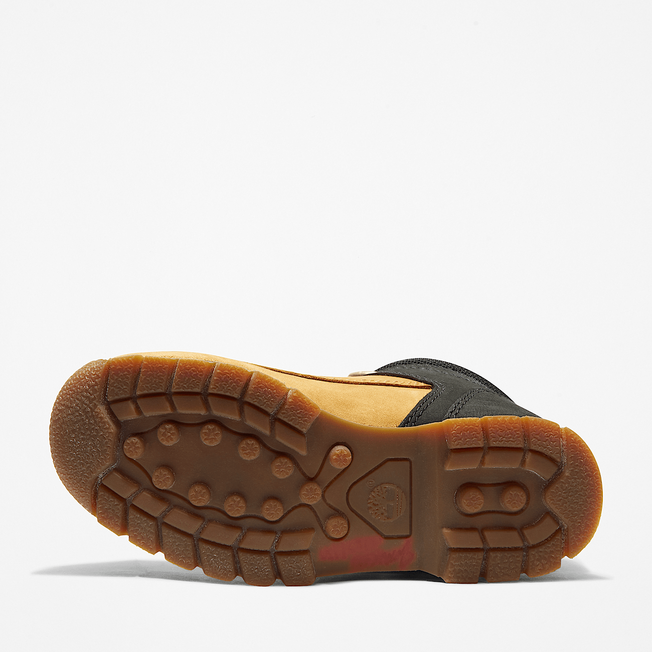Bottine mi haute a lacets Euro Sprint junior en noir et jaune