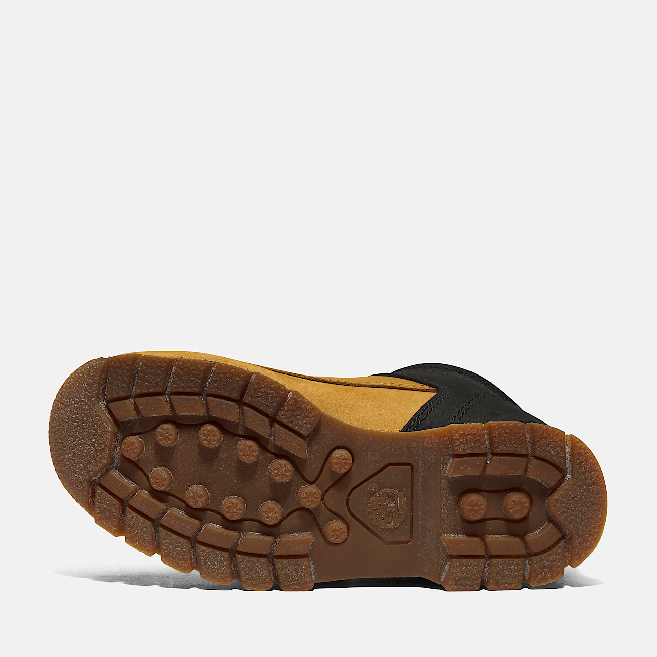 Euro Sprint Mid Lace Up Boot for Youth in Black Yellow