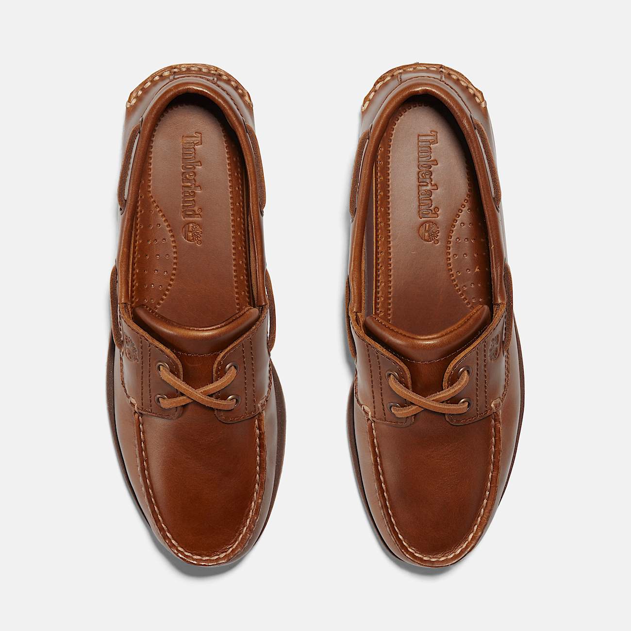 Timberland tan boat shoes on sale