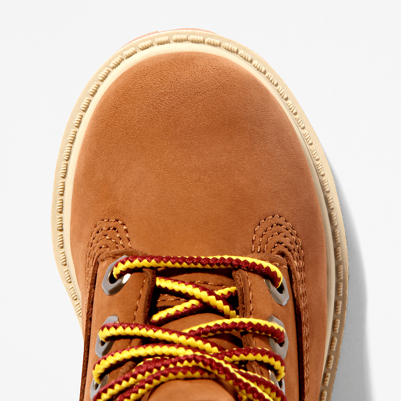 Timberland Premium 6 Inch Lace up Boot for Toddler in Brown