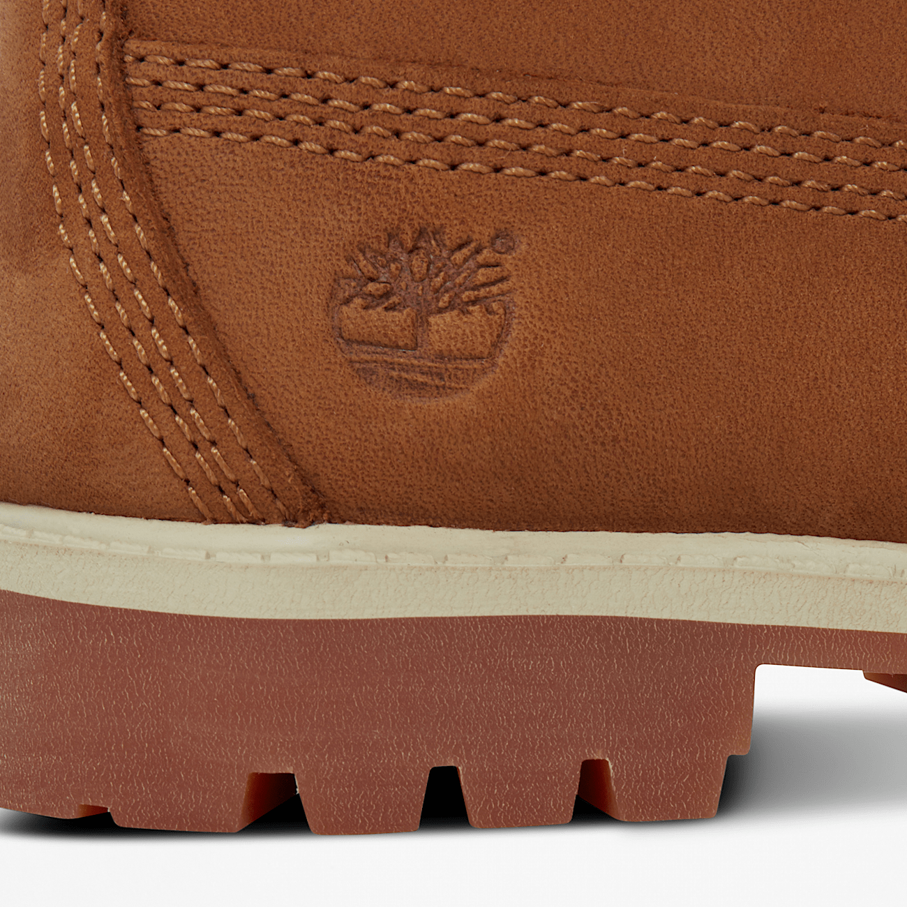 Timberland Premium 6 Inch Lace up Boot for Toddler in Brown