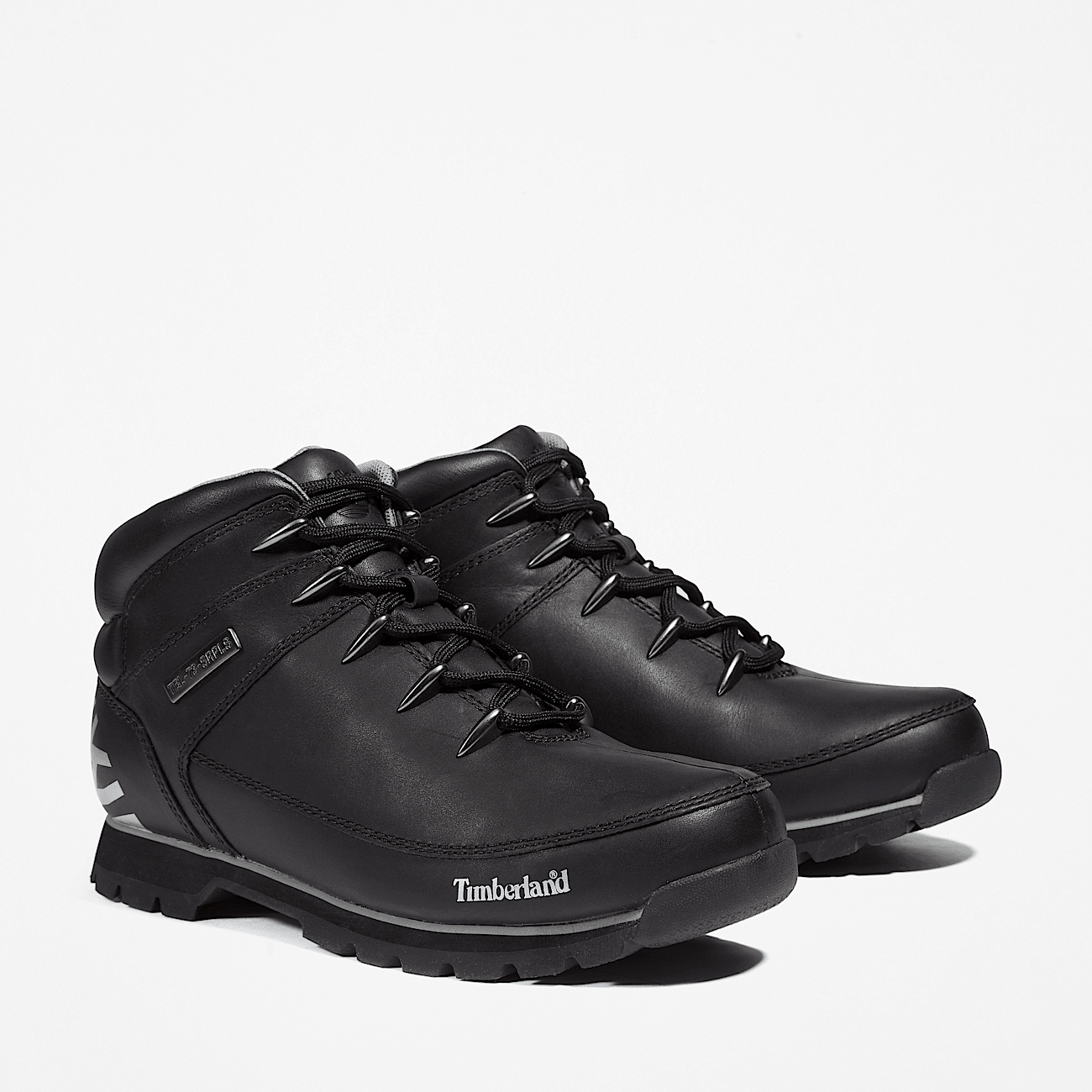 Bottine mi haute a lacets Euro Sprint pour homme en noir