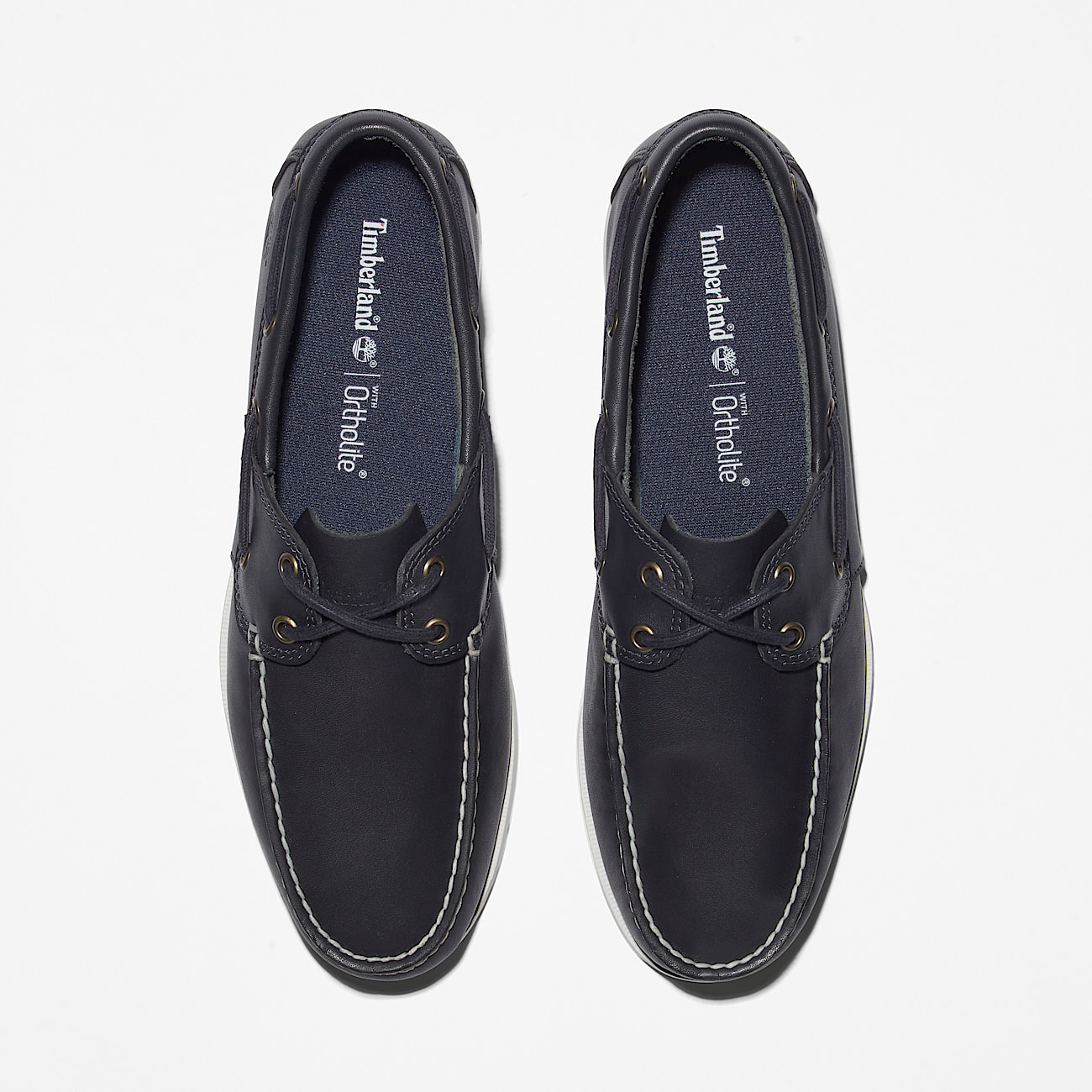 Cedar Bay Boat Shoe for Men in Navy