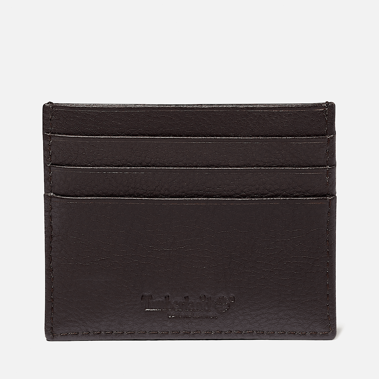 Porte cartes en cuir de vachette pour homme en marron