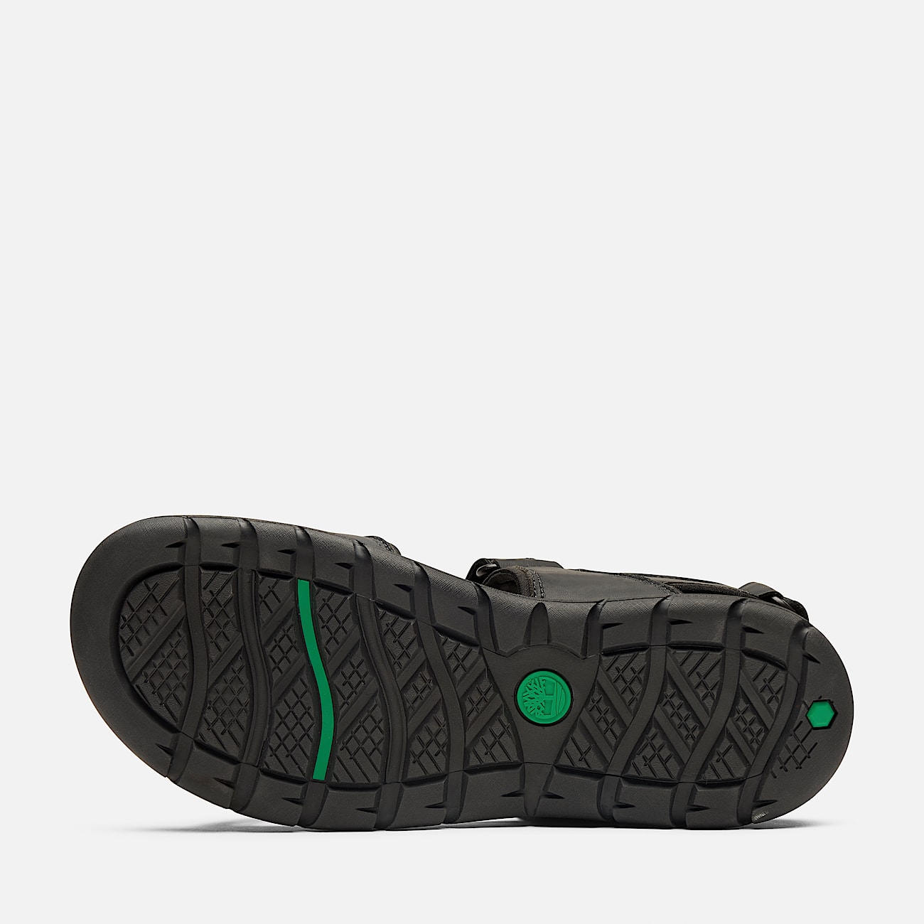 Governor s Island 2 Strap Sandal for Men in Black