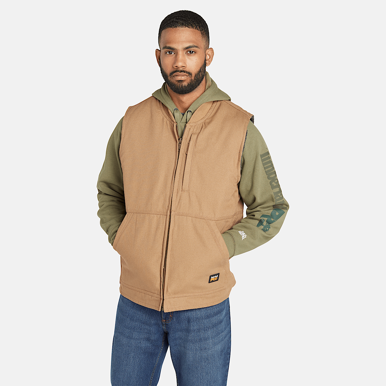 Gilet Timberland PRO Gritman pour homme en jaune