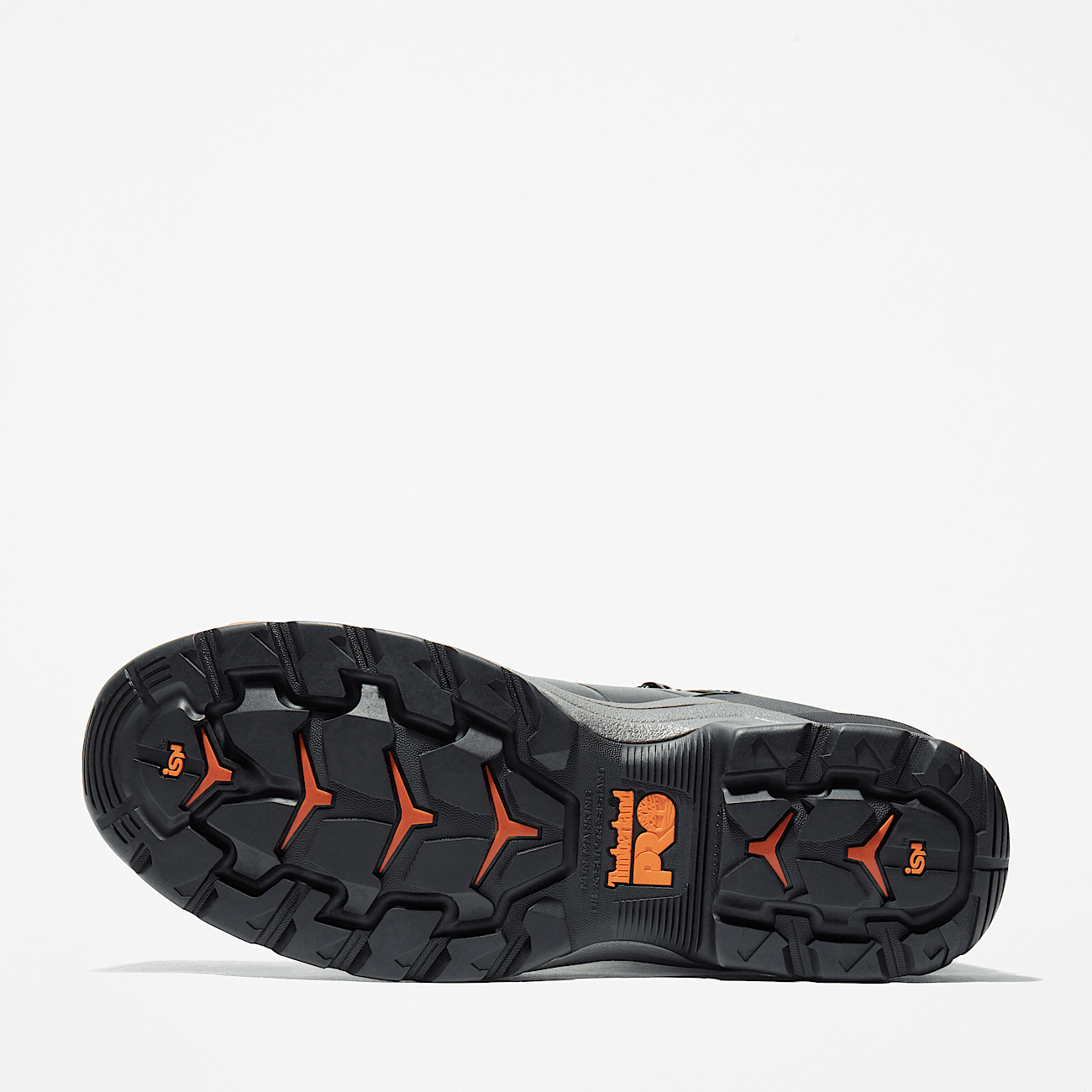 Timberland PRO Hypercharge 6 Waterproof Composite Toe Work Boot for Men in Black and Orange