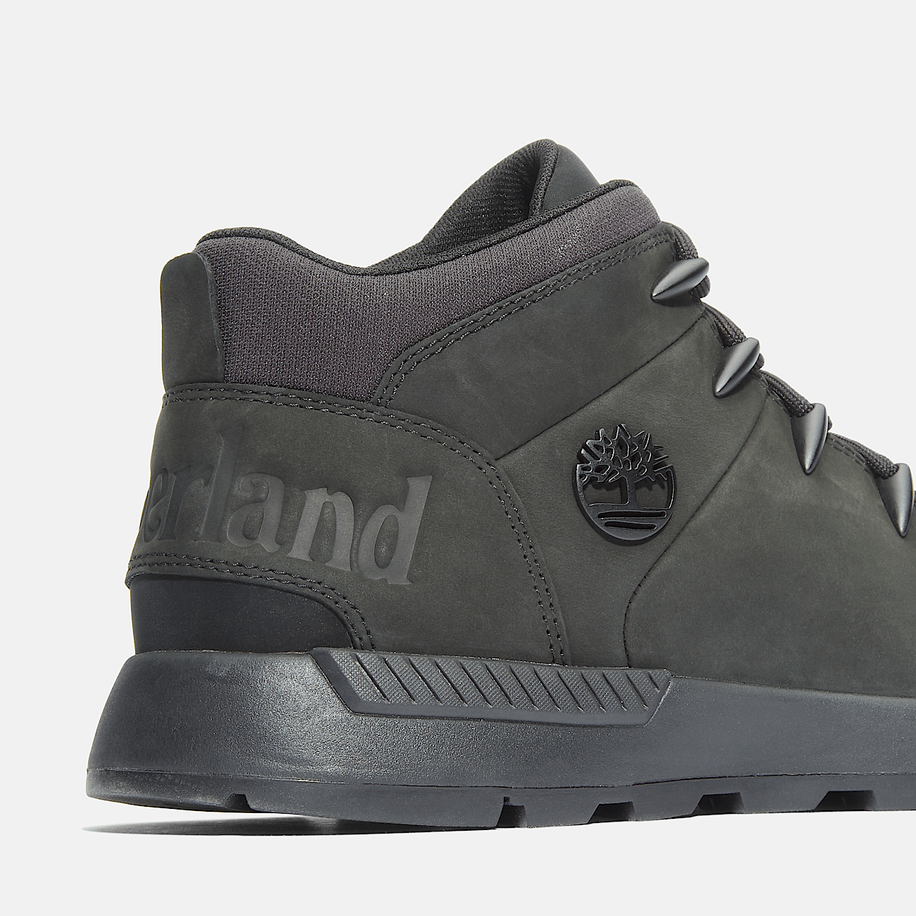 Sprint Trekker Mid Lace Up Trainer for Men in Black
