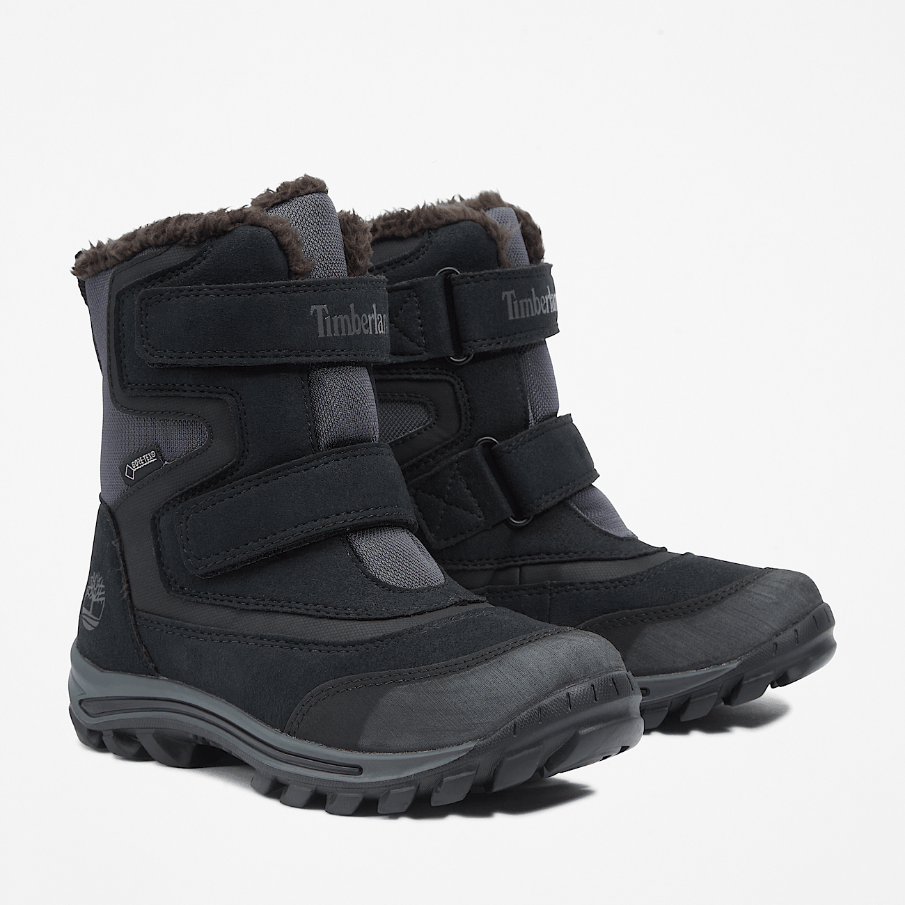 Chillberg Mid Hook Loop GORE TEX Bootie Snow Boot for Junior in Black
