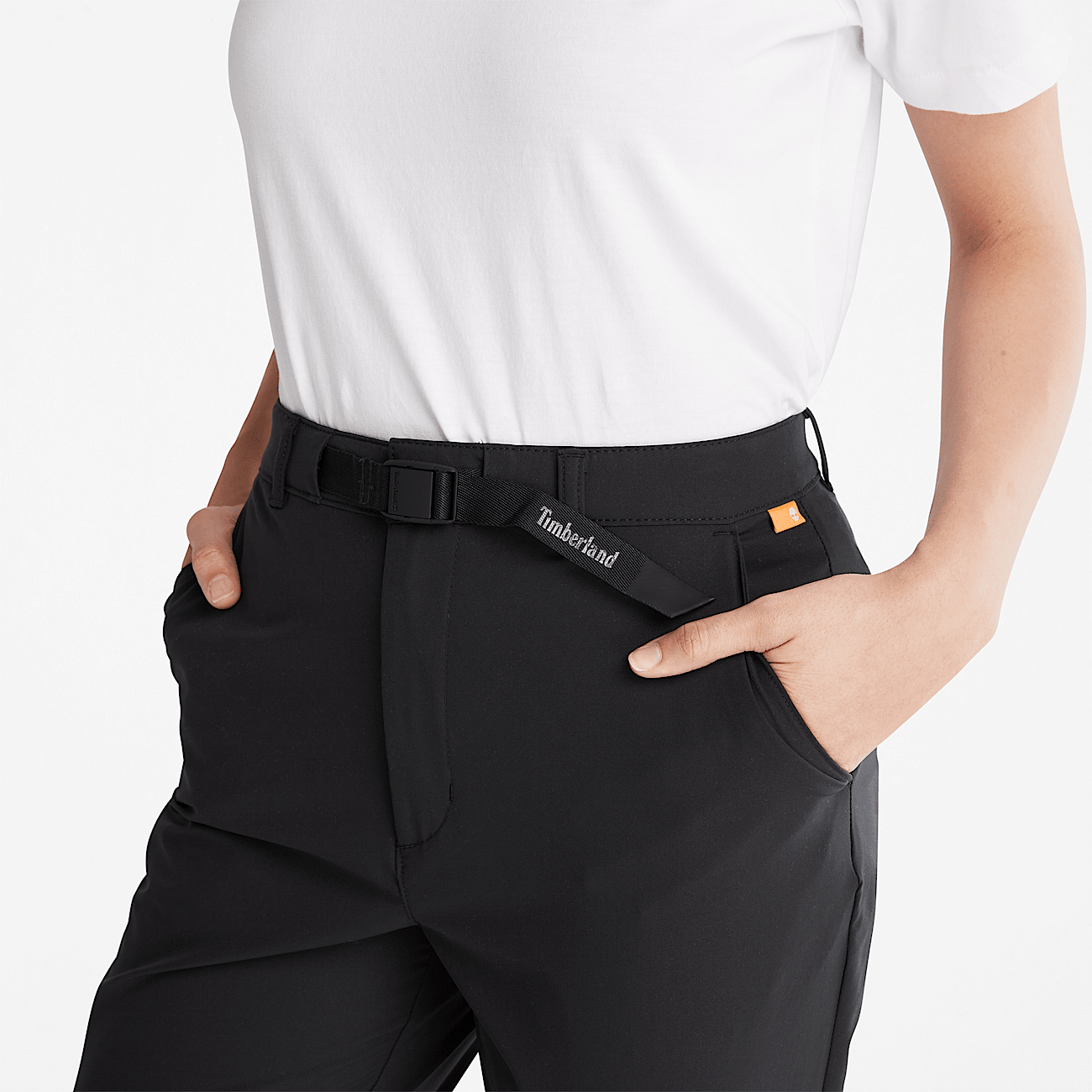Pantaloni Corti da Donna Idrorepellenti in colore nero