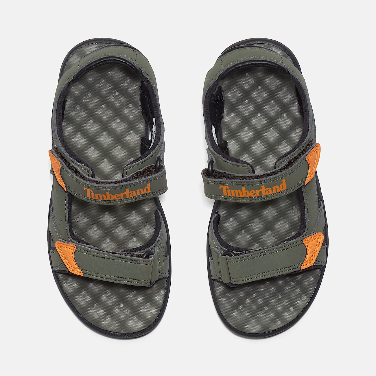 Perkins Row 2 Strap Sandal for Youth in Green