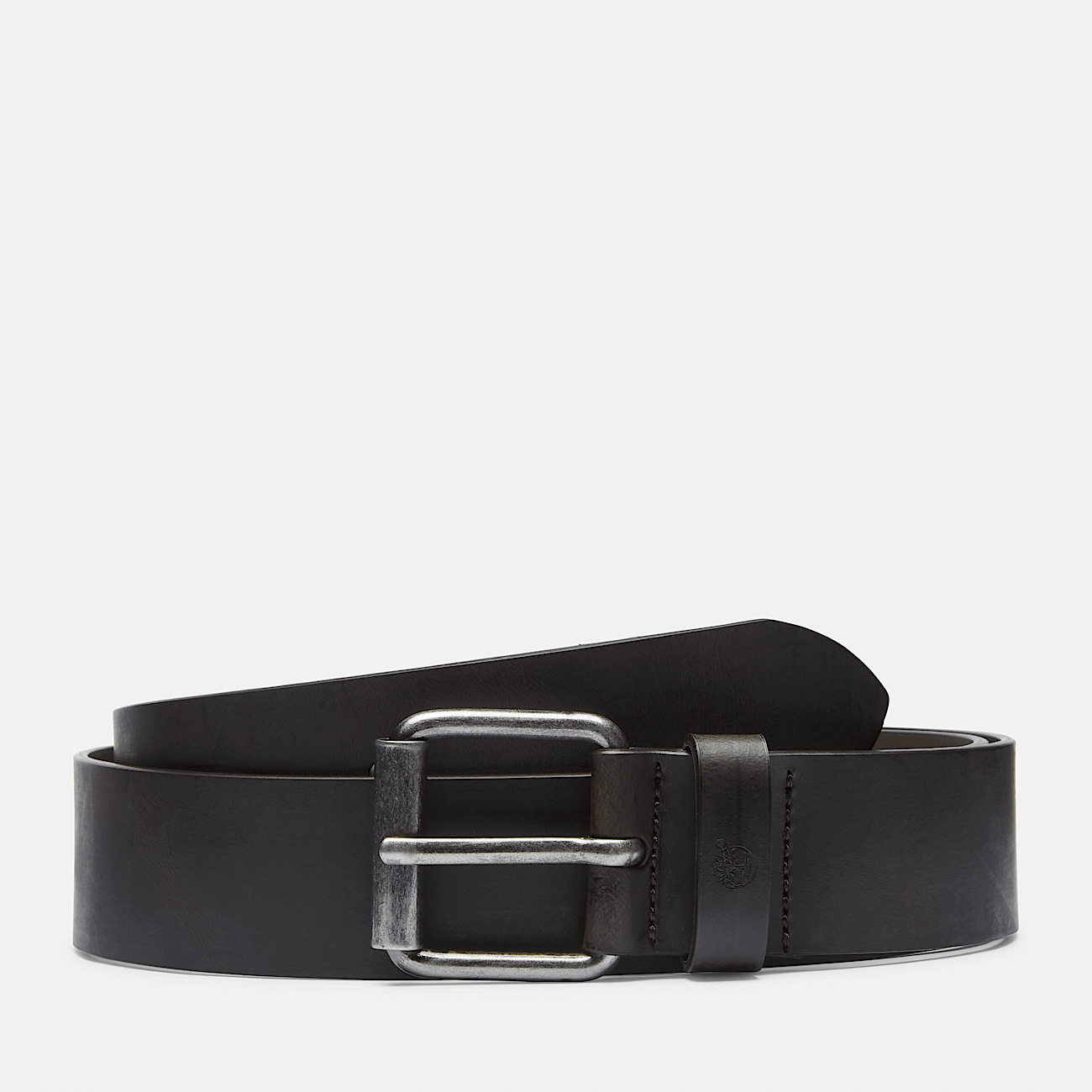 Timberland brown leather belt new arrivals